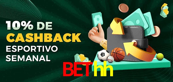 10% de bônus de cashback na bethh